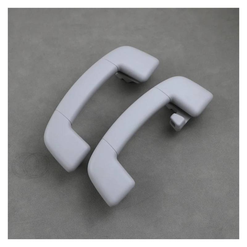 TROIOIUM Original Schwarze oder graue vordere und hintere Autodach-Handlauf-Innendecken-Zuggriffe for 7 7.5 MK7 5G0857607 5G0857643(Front and Rear Grey) von TROIOIUM