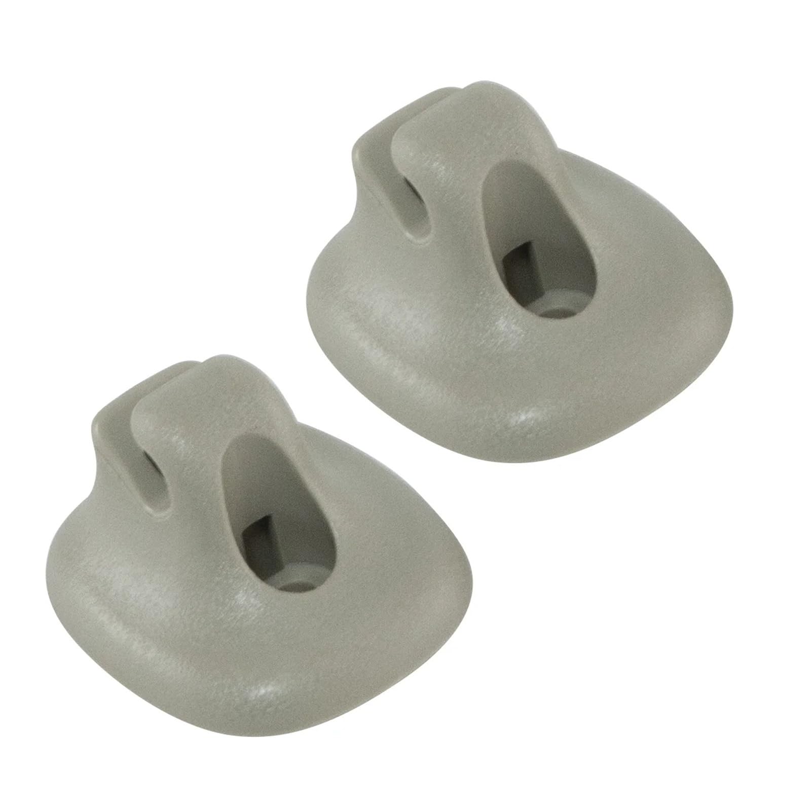 TROIOIUM Sonnenblende-Halterclip for MKZ 2006–2012 Zephyr 2006 Milan 2006–2011 AE5Z-5404132-AF(2 Pcs Beige) von TROIOIUM