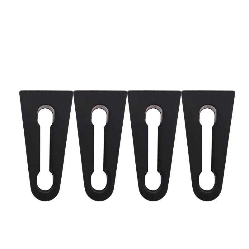 TROIOIUM Türschloss Puffer Dämpfer Taub Dichtung Stopper Deadener for Schnelle Hervorragende Schalldämmung Ruhig(Black) von TROIOIUM