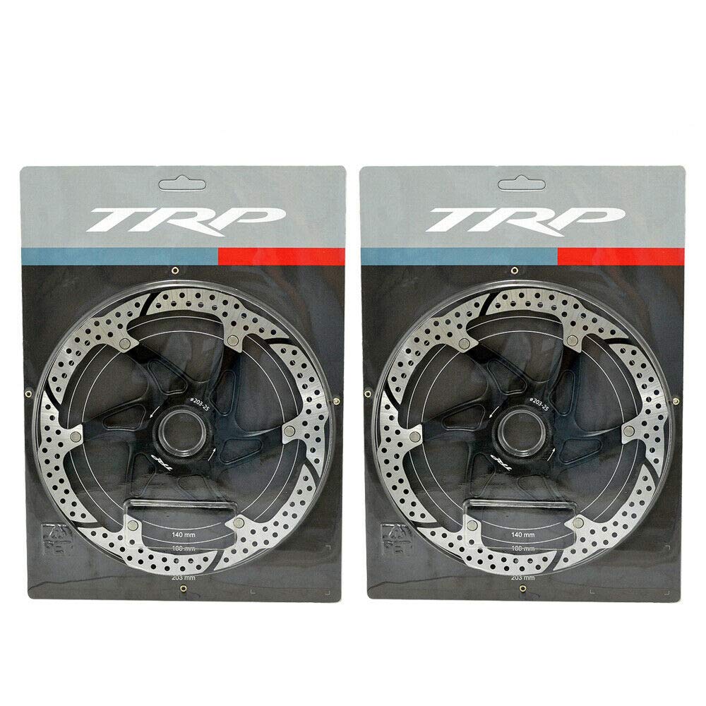 TRP TRP-25 Heat Dispersion 203mm Centerlock MTB Bike Disc Brake Rotor, 2PCS, STB2185 von TRP