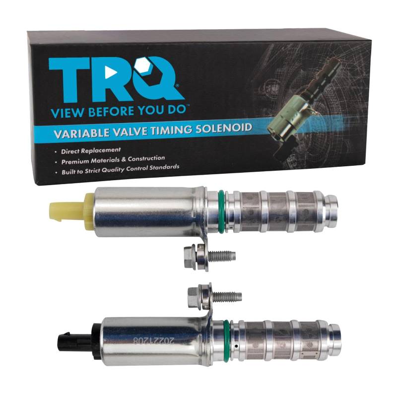 TRQ Ansaug- und Auspuff-Magnetspule mit variablem Ventil, kompatibel mit 17-21 Acadia 13-19 ATS 19-21 Blazer 16-23 Camaro 15-22 Canyon Colorado 16-18 CT6 14-19 CTS 16-20 Envision von TRQ