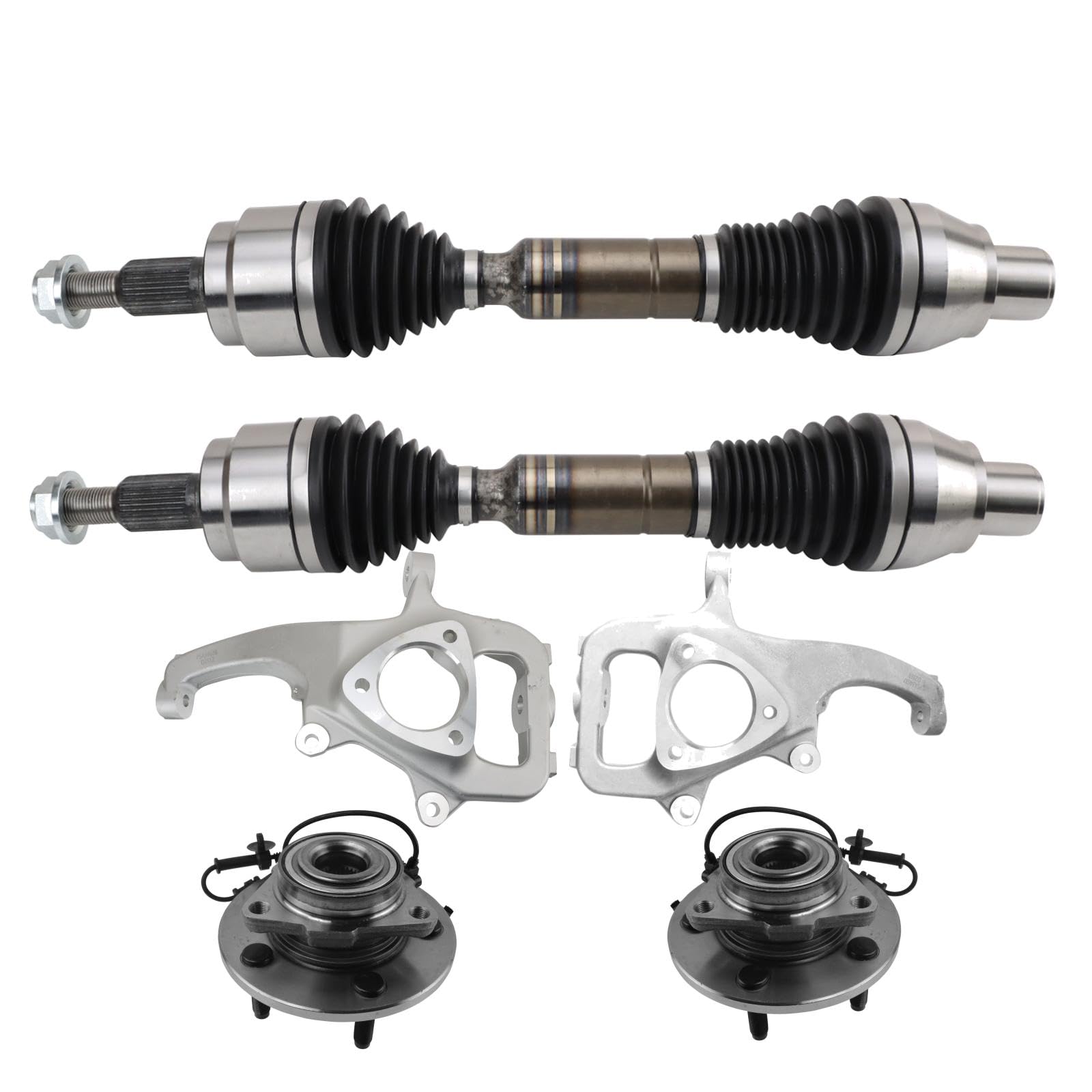 TRQ Antriebsstrang-Kit vorne, kompatibel mit Dodge Ram 1500 2006–2009 von TRQ