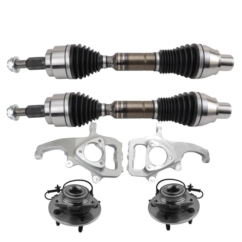 TRQ Antriebsstrang-Kit vorne, kompatibel mit Dodge Ram 1500 2006–2009 von TRQ