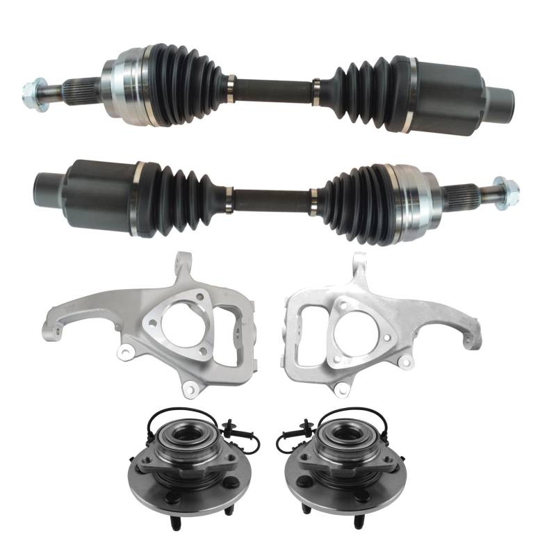 TRQ Antriebsstrang-Kit vorne, kompatibel mit Dodge Ram 1500 2006–2009 von TRQ