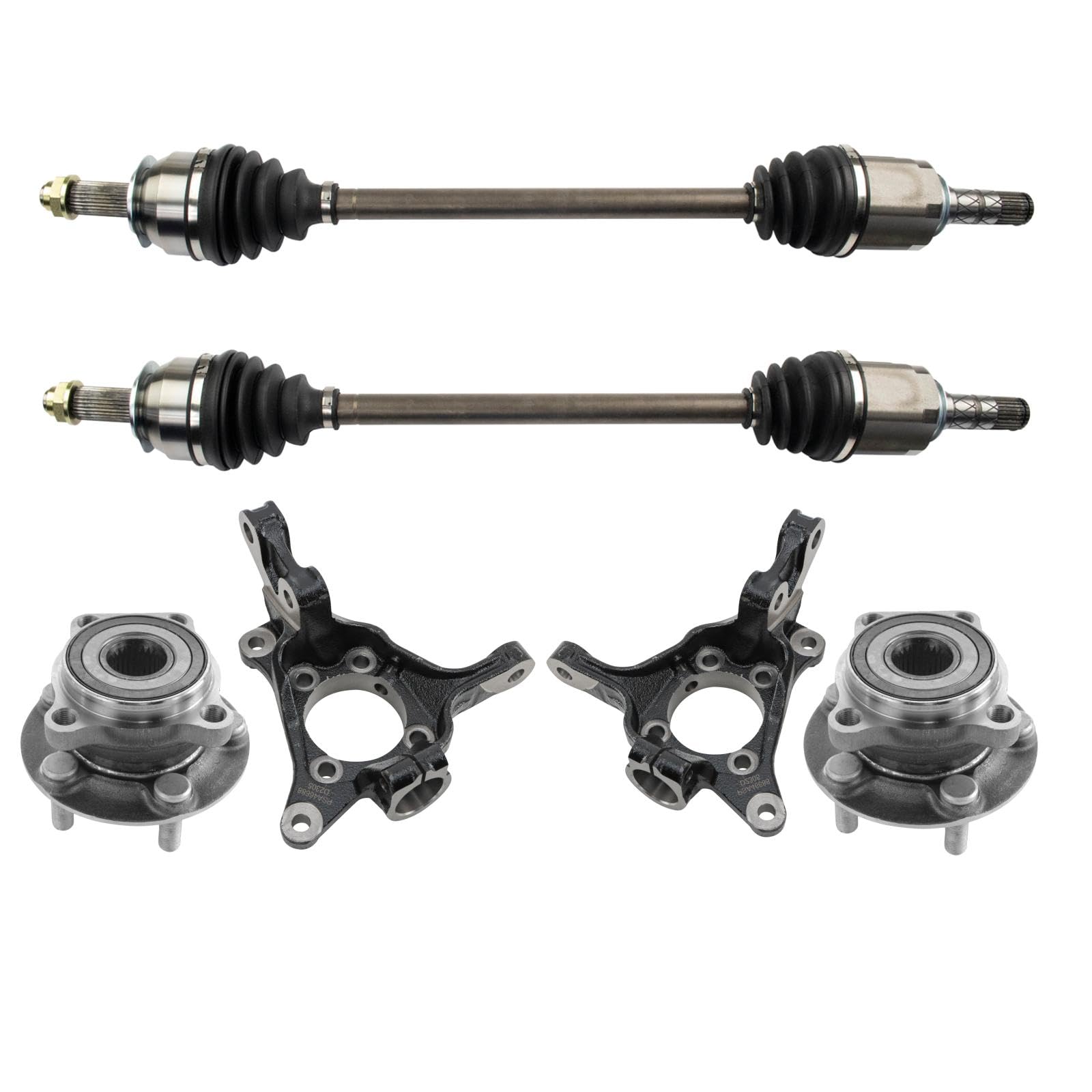 TRQ Antriebsstrang-Kit vorne kompatibel mit Subaru Forester 2010-2014 Legacy Outback TRQ Antriebsstrang-Kit vorne kompatibel mit Subaru Forester 2010-2014 Legacy Outback von TRQ