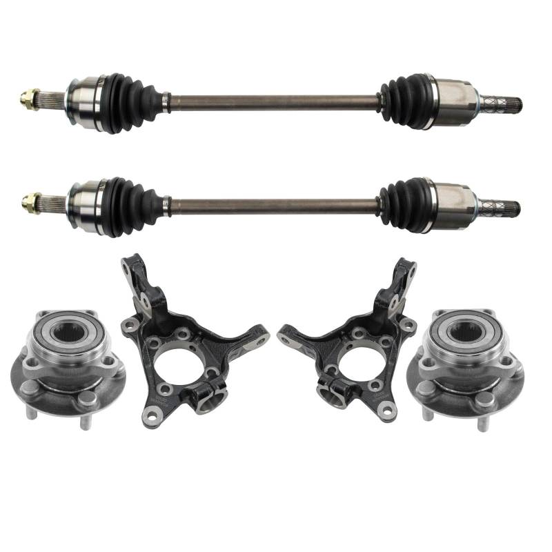 TRQ Antriebsstrang-Kit vorne kompatibel mit Subaru Forester 2010-2014 Legacy Outback von TRQ