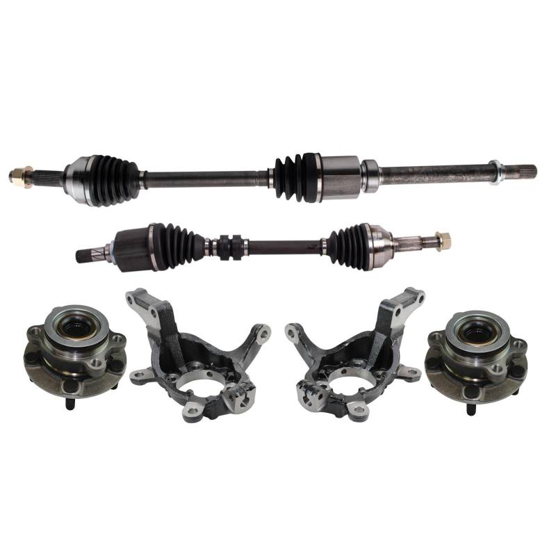 TRQ Antriebsstrang-Set vorne, kompatibel mit Nissan Juke 2011–2017 von TRQ