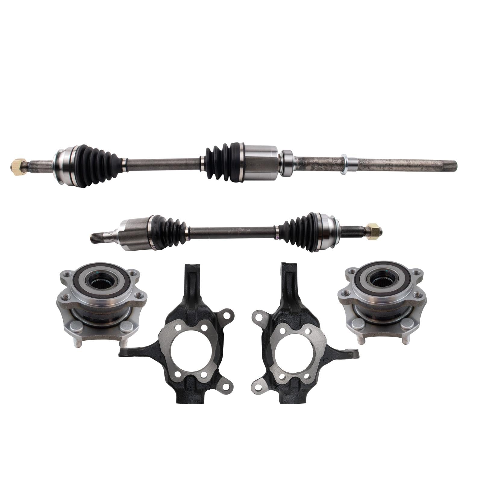 TRQ Antriebsstrang-Set vorne, kompatibel mit Nissan Rogue, Baujahr 2014–2015 TRQ Antriebsstrang-Set vorne, kompatibel mit Nissan Rogue, Baujahr 2014–2015 von TRQ