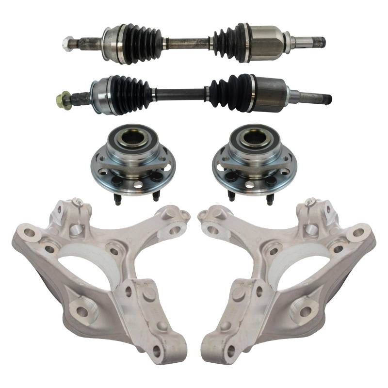 TRQ Antriebsstrang-Set vorne kompatibel mit 2010-2016 Buick LaCrosse 2011-2017 Regal 2014-2017 Chevrolet Impala 2013-2015 Malibu 2016 Malibu Limited von TRQ