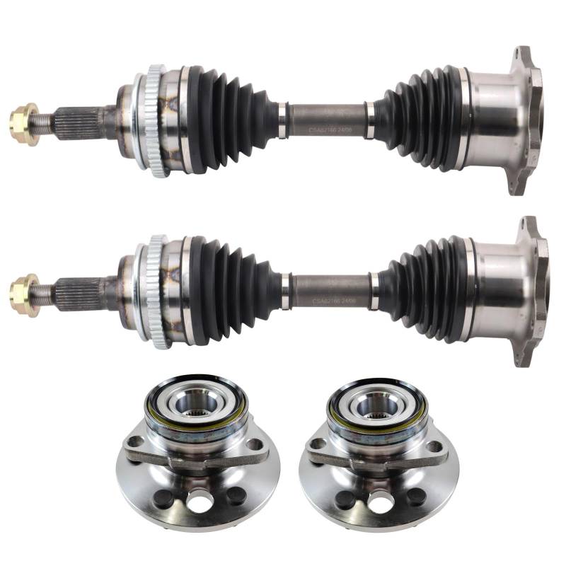 TRQ Antriebsstrang-Set vorne kompatibel mit Chevrolet K1500 Suburban 1989-1994 K2500 1992-1994 K2500 Suburban GMC von TRQ