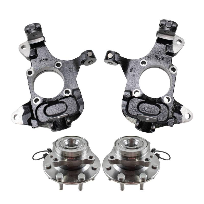 TRQ Antriebsstrang-Set vorne kompatibel mit Chevrolet Silverado 3500 2001-2006 GMC Sierra 3500 von TRQ