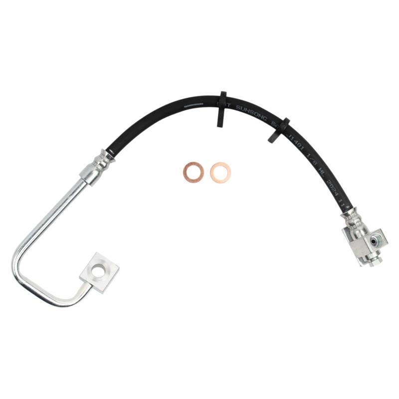 TRQ Bremsschlauch hinten rechts, Beifahrerseite, kompatibel mit Jeep Grand Cherokee 2006–2010 von TRQ