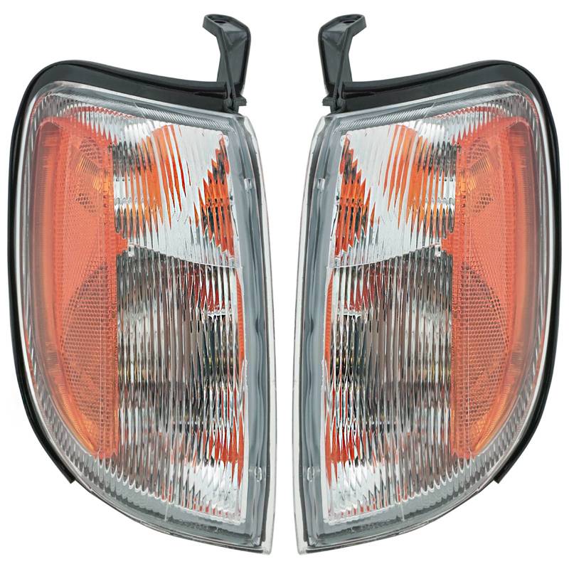 TRQ Fahrer- und Beifahrerseite Ecklicht-Set, kompatibel mit Nissan Frontier 2000-2001 Xterra NI2520124 NI2521124 von TRQ