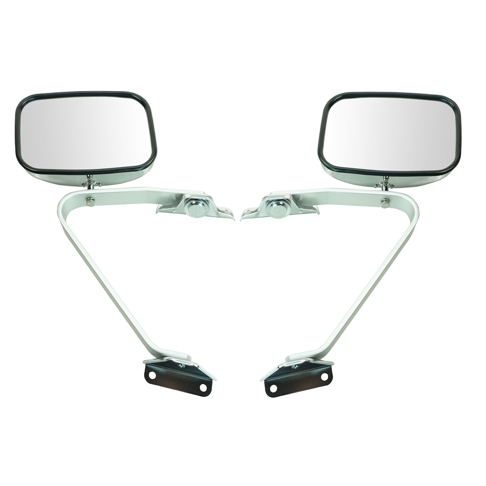 TRQ Fahrer- und Beifahrerseitenspiegel-Set mit Chromgehäuse, kompatibel mit 1987-1991 Ford Bronco F-150 FO1320102 FO1320127 FO1321102 FO1321127 TRQ Fahrer- und Beifahrerseitenspiegel-Set mit Chromgehäuse, kompatibel mit 1987-1991 Ford Bronco F-150 FO1320102 FO1320127 FO1321102 FO1321127 von TRQ