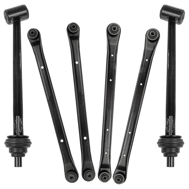 TRQ Querlenker hinten unten Set Querlenker mit Kugelgelenk kompatibel mit 2004-2005 Chevrolet Classic 1997-2003 Malibu 1999-2004 Oldsmobile Alero 1997-1999 Cutlass 1999-2005 Pontiac Grand Am von TRQ