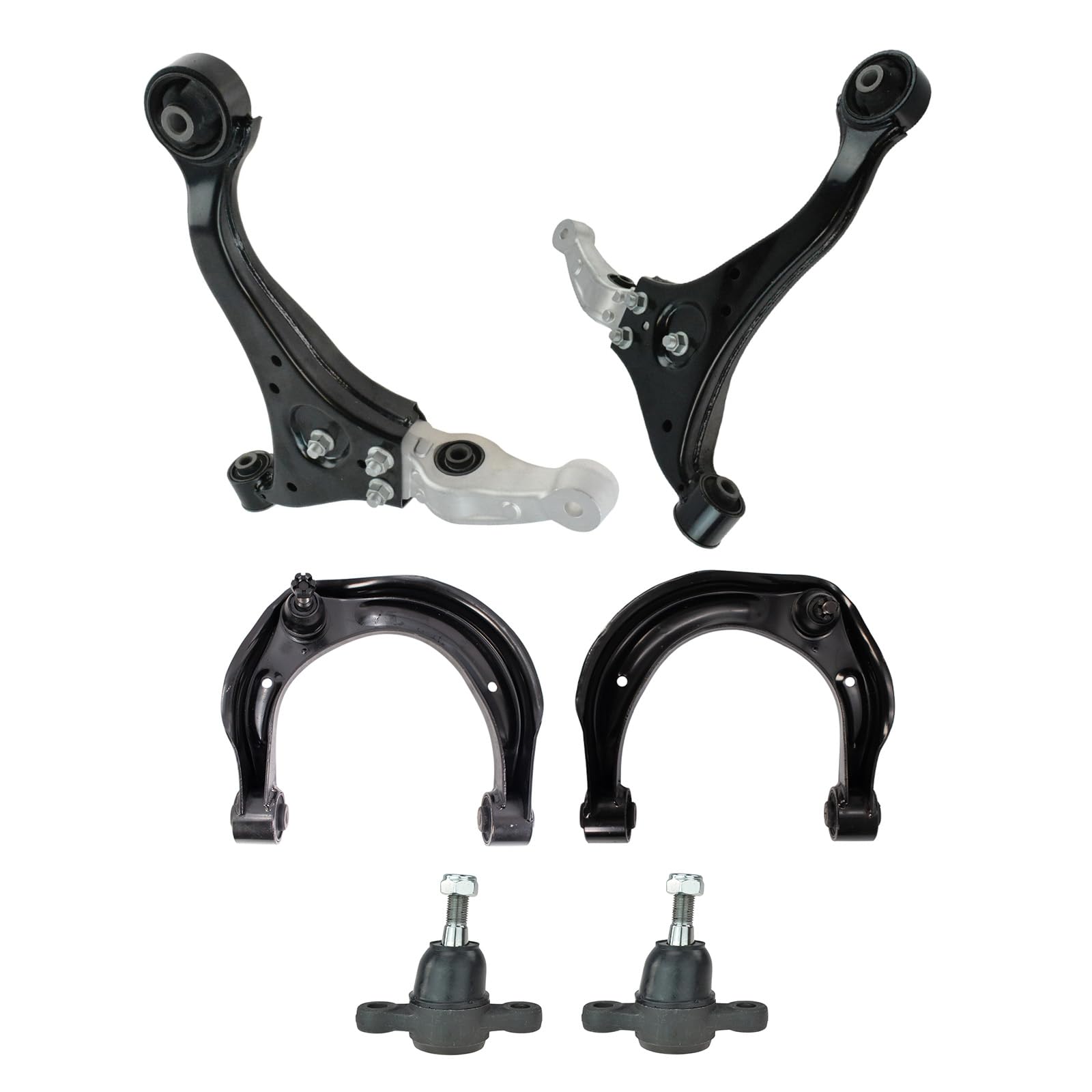 TRQ Querlenker vorne mit Kugelgelenk Set kompatibel mit Hyundai Sonata 2006 TRQ Querlenker vorne mit Kugelgelenk Set kompatibel mit Hyundai Sonata 2006 von TRQ