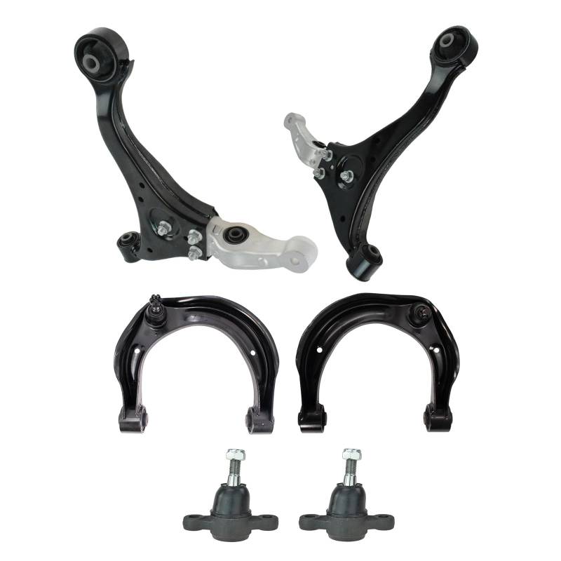 TRQ Querlenker vorne mit Kugelgelenk Set kompatibel mit Hyundai Sonata 2006 von TRQ