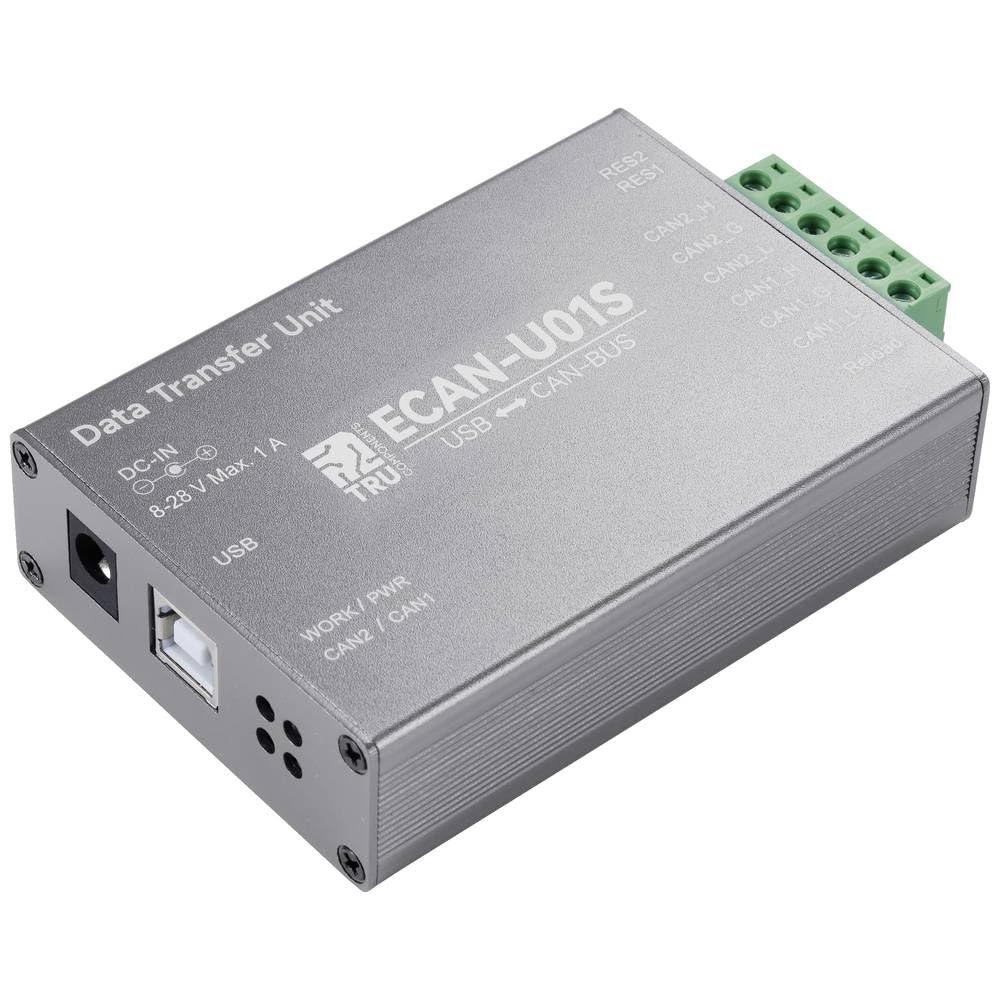 TRU COMPONENTS TC-ECAN-U01S CAN Umsetzer USB, CAN-Bus 8 V/DC, 28 V/DC 1 St. von TRU Components