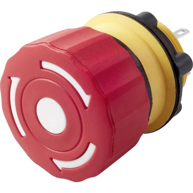 TRU COMPONENTS TC-LAS1-A22Y-01TSB Not-Aus-Schalter 250 V/AC 3 A 1 Öffner IP65 1 St. von TRU Components