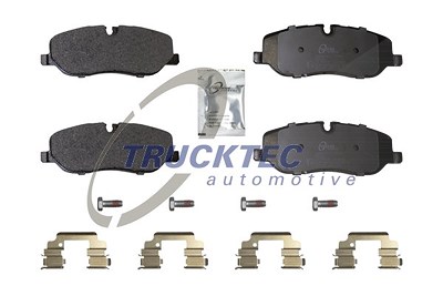 Trucktec Automotive Bremsbeläge vorne (Satz) [Hersteller-Nr. 22.35.119] für Land Rover von TRUCKTEC AUTOMOTIVE