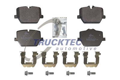 Trucktec Automotive Bremsbelagsatz, Scheibenbremse [Hersteller-Nr. 08.35.247] für BMW, Toyota von TRUCKTEC AUTOMOTIVE