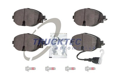 Trucktec Automotive Bremsbeläge vorne (Satz) [Hersteller-Nr. 07.35.257] für Audi, Seat, Skoda, VW von TRUCKTEC AUTOMOTIVE