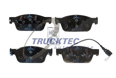 Trucktec Automotive Bremsbeläge vorne (Satz) [Hersteller-Nr. 07.35.267] für VW von TRUCKTEC AUTOMOTIVE