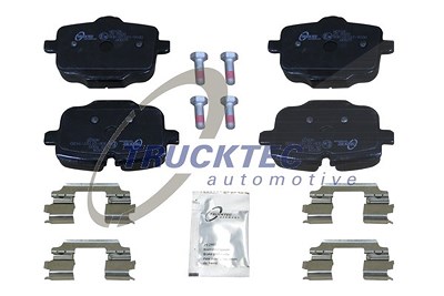 Trucktec Automotive Bremsbeläge mit Zubehör hinten (Satz) [Hersteller-Nr. 08.34.158] für BMW von TRUCKTEC AUTOMOTIVE