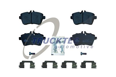 Trucktec Automotive Bremsbeläge vorn (Satz) [Hersteller-Nr. 02.35.148] für Mercedes-Benz von TRUCKTEC AUTOMOTIVE