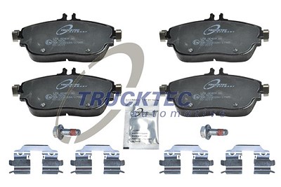 Trucktec Automotive Bremsbelagsatz, Scheibenbremse [Hersteller-Nr. 02.35.433] für Mercedes-Benz von TRUCKTEC AUTOMOTIVE