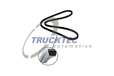 Trucktec Automotive Keilriemen [Hersteller-Nr. 05.19.014] für Ford, Lancia, Peugeot, Toyota, VW von TRUCKTEC AUTOMOTIVE
