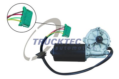 Trucktec Automotive Wischermotor [Hersteller-Nr. 02.58.040] für Mercedes-Benz von TRUCKTEC AUTOMOTIVE