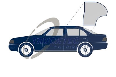 Trucktec Automotive Türdichtung [Hersteller-Nr. 02.53.273] für Mercedes-Benz von TRUCKTEC AUTOMOTIVE