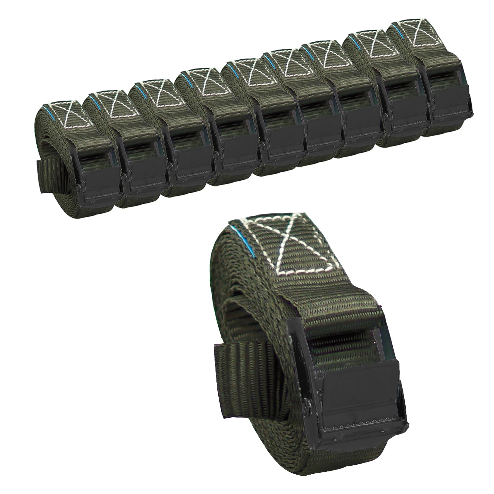 10x Profi Spanngurt Gurt Zurrgurt Auto 1tlg 2,5m 0,2t 0,2to 250 kg 10x Profi Spanngurt Gurt Zurrgurt Auto 1tlg 2,5m 0,2t 0,2to 250 kg von TRUTZHOLM