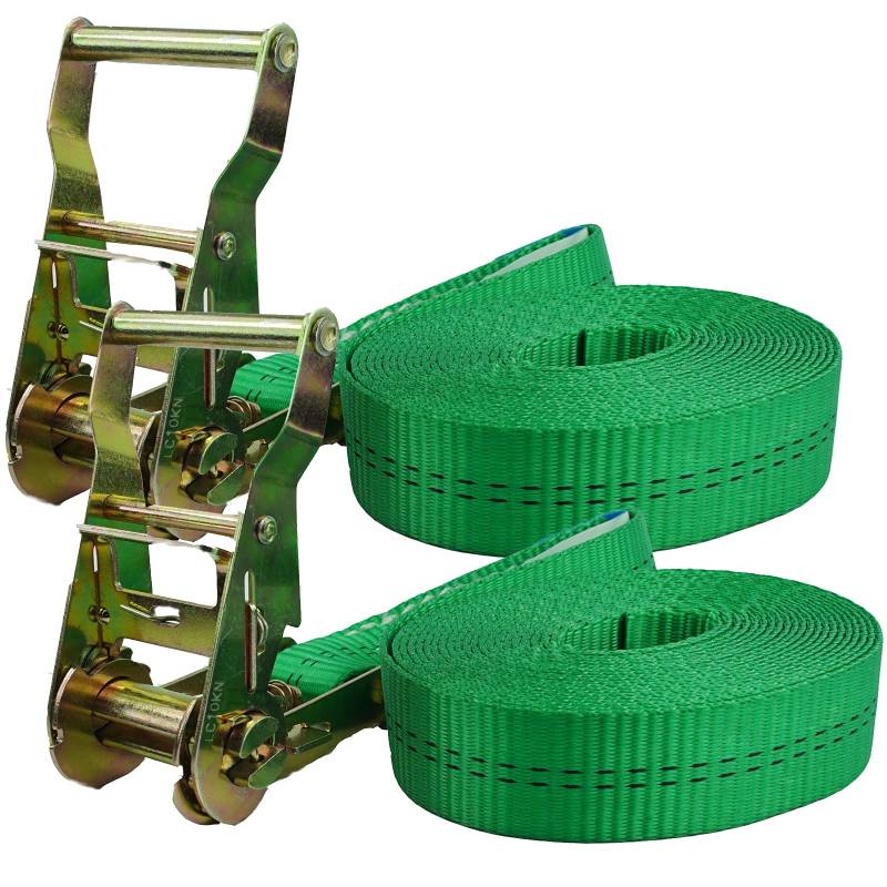 2X TRUTZHOLM Profi Ratschen Spanngurt Spanngurte Zurrgurt 1-TLG 6m 2t 2to 2000kg TÜV/GS von TRUTZHOLM