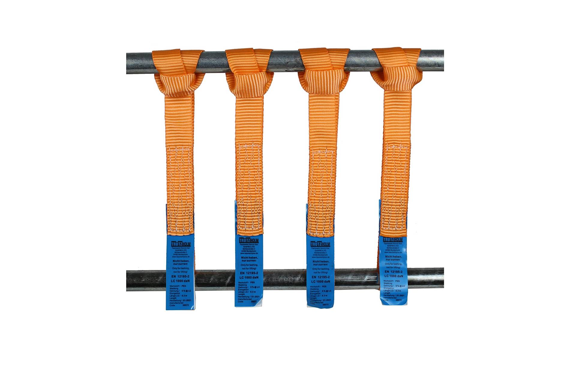 4 Gurtschlaufen Doppelschlaufe Spanngurt für Motorrad Motorradspanngurt Twisted ORANGE 4 Gurtschlaufen Doppelschlaufe Spanngurt für Motorrad Motorradspanngurt Twisted ORANGE von TRUTZHOLM