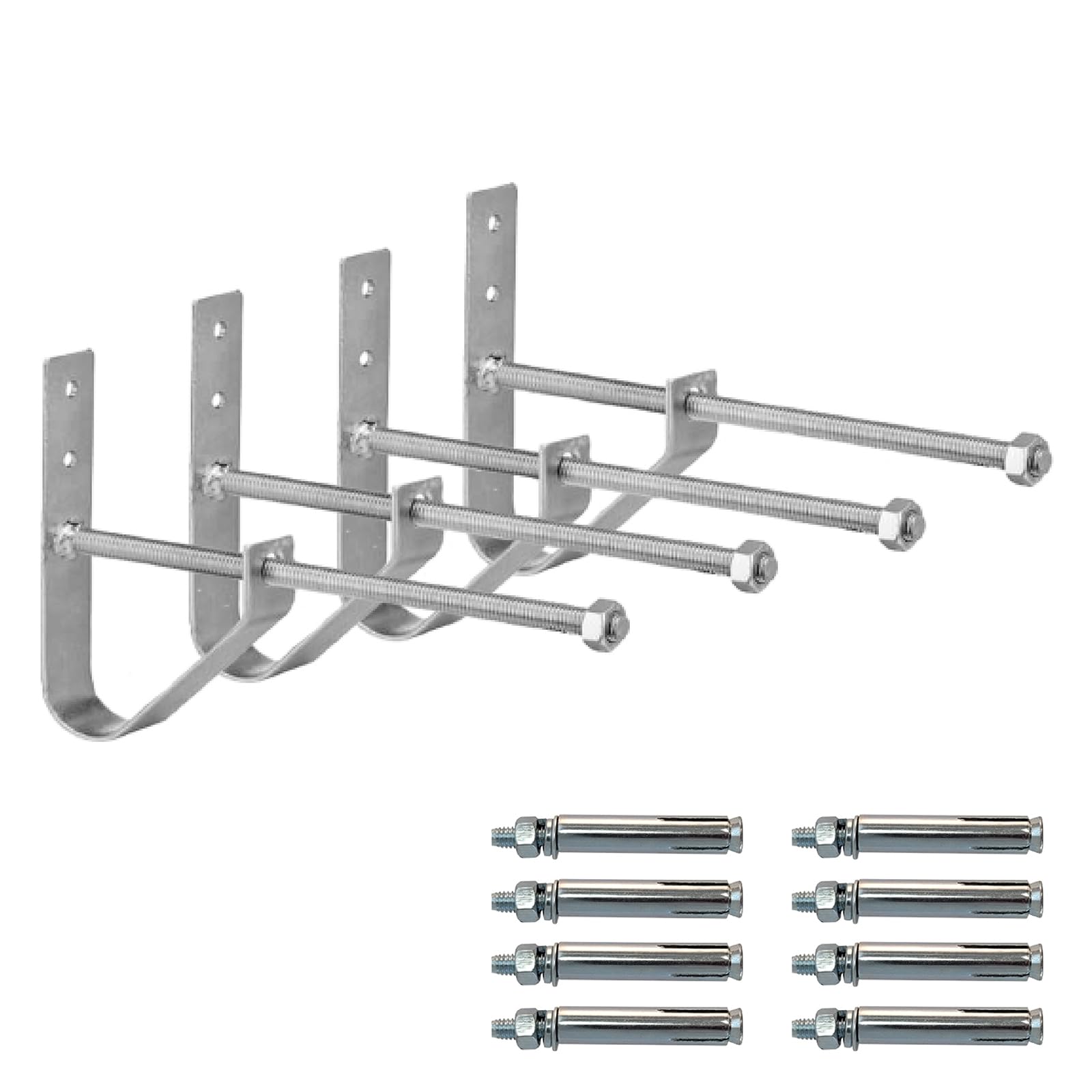 TRUTZHOLM 4X Reifenhalterung Wandmontage Felgenhaken Stahl Aufbewahrungssystem zur Reifenaufbewahrung Felgenhalter TRUTZHOLM 4X Reifenhalterung Wandmontage Felgenhaken Stahl Aufbewahrungssystem zur Reifenaufbewahrung Felgenhalter von TRUTZHOLM