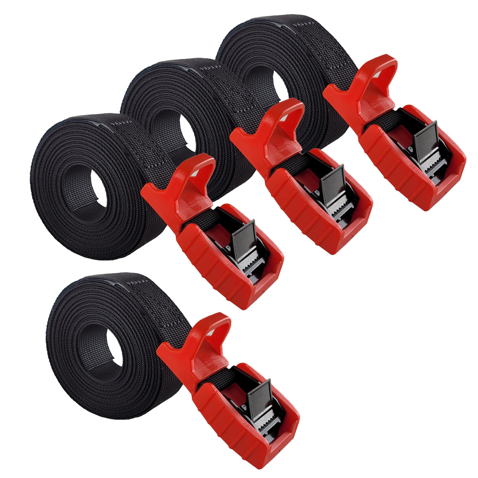 TRUTZHOLM 4X Spanngurt Zurrgurt mit Klemmschloss 4m 500 kg 25 mm Gummischutzkappe zur Gepäcksicherung Fahrrad TRUTZHOLM 4X Spanngurt Zurrgurt mit Klemmschloss 4m 500 kg 25 mm Gummischutzkappe zur Gepäcksicherung Fahrrad von TRUTZHOLM