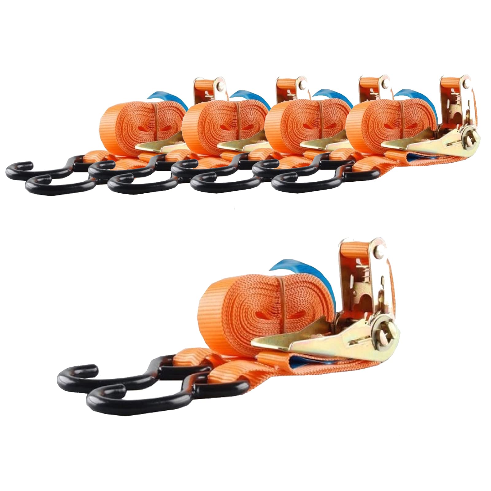TRUTZHOLM 5X Profi Ratschen Spanngurt Zurrgurt 2 teilig 5m 800kg mit Ratsche und Haken TRUTZHOLM 5X Profi Ratschen Spanngurt Zurrgurt 2 teilig 5m 800kg mit Ratsche und Haken von TRUTZHOLM