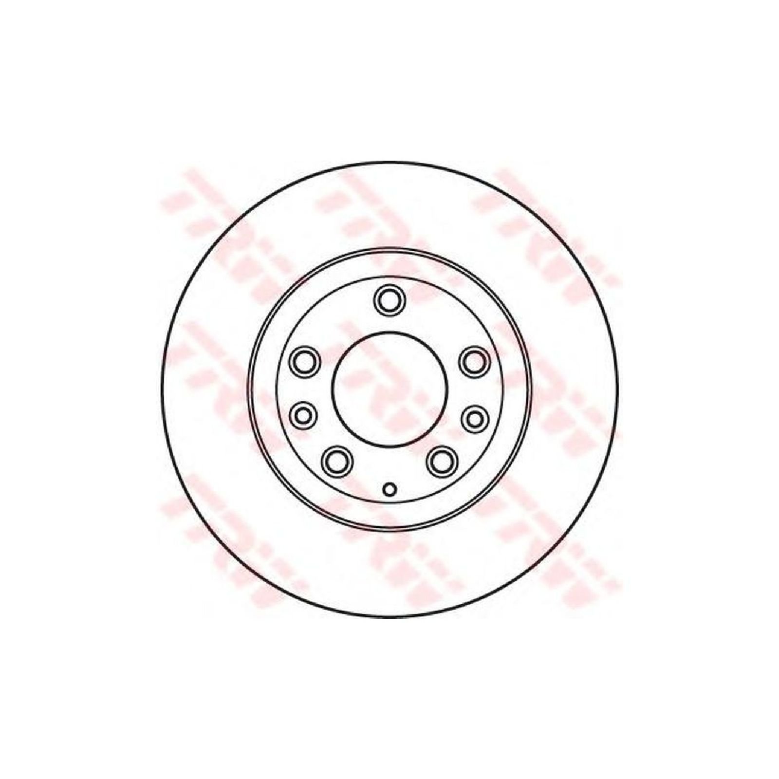 TRW DF6115 Spiel Bremsscheiben TRW DF6115 Spiel Bremsscheiben von TRW Automotive AfterMarket