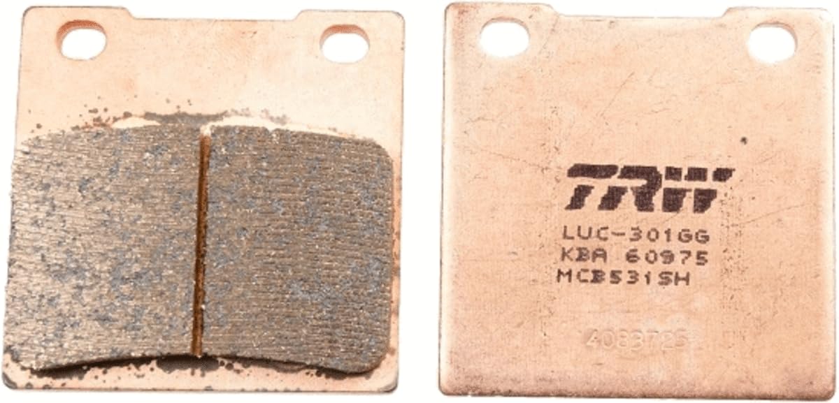 TRW MCB531SH Sinter Street Bremsbelagsatz für Suzuki GSX-R (124CC - 750CC) Hinterachse und andere Motorräder TRW MCB531SH Sinter Street Bremsbelagsatz für Suzuki GSX-R (124CC - 750CC) Hinterachse und andere Motorräder von TRW