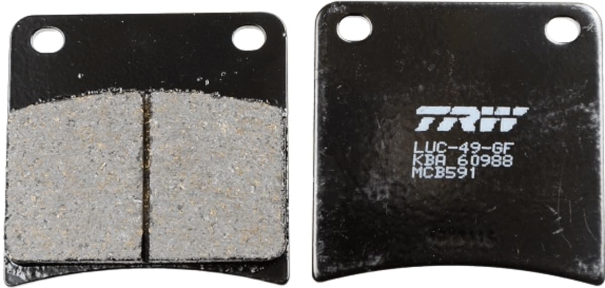 TRW MCB591 Organic Allround Bremsbelagsatz für Suzuki VX Hinterachse und andere Motorräder TRW MCB591 Organic Allround Bremsbelagsatz für Suzuki VX Hinterachse und andere Motorräder von TRW