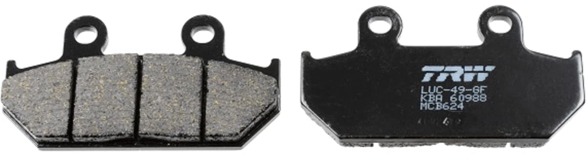 TRW MCB624 Organic Allround Bremsbelagsatz für Cagiva Motorcycles Elefant I.E. 1990-1993 Vorderachse und andere Motorräder TRW MCB624 Organic Allround Bremsbelagsatz für Cagiva Motorcycles Elefant I.E. 1990-1993 Vorderachse und andere Motorräder von TRW