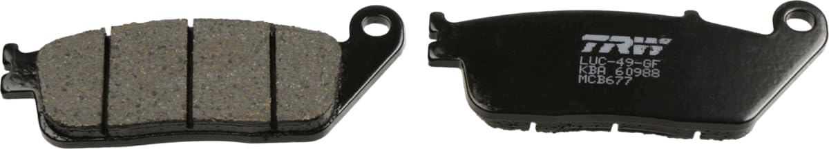 TRW MCB677 Organic Allround Bremsbelagsatz für Honda VTR Vorderachse und andere Motorräder TRW MCB677 Organic Allround Bremsbelagsatz für Honda VTR Vorderachse und andere Motorräder von TRW