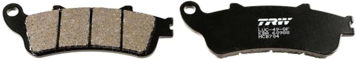 TRW MCB704 Organic Allround Bremsbelagsatz für Honda Motorcycles STX 2002-2016 Vorderachse, Hinterachse und andere Motorräder TRW MCB704 Organic Allround Bremsbelagsatz für Honda Motorcycles STX 2002-2016 Vorderachse, Hinterachse und andere Motorräder von TRW