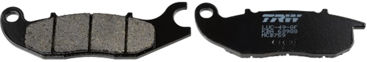 TRW MCB759 Organic Allround Bremsbelagsatz für Honda MSX Vorderachse und andere Motorräder TRW MCB759 Organic Allround Bremsbelagsatz für Honda MSX Vorderachse und andere Motorräder von TRW