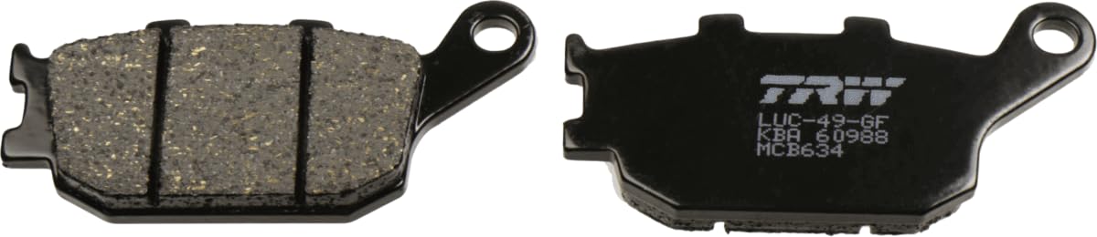 TRW MCB634 Organic Allround Bremsbelagsatz für Honda VT Hinterachse und andere Motorräder TRW MCB634 Organic Allround Bremsbelagsatz für Honda VT Hinterachse und andere Motorräder von TRW