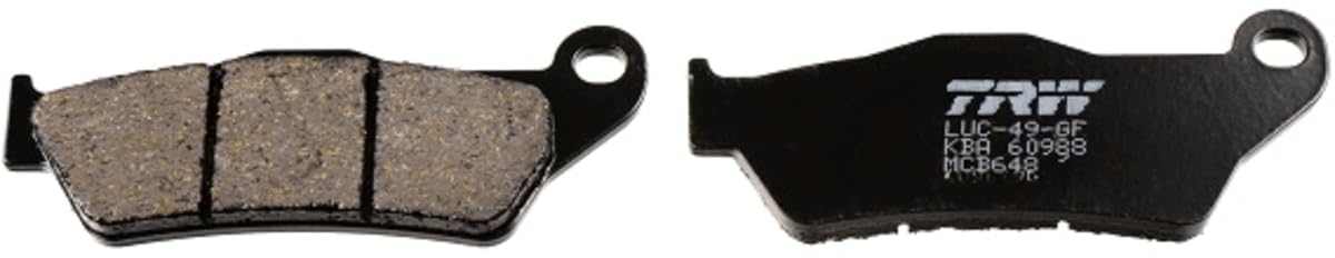TRW MCB648 Organic Allround Bremsbelagsatz für Yamaha YZF Vorderachse und andere Motorräder TRW MCB648 Organic Allround Bremsbelagsatz für Yamaha YZF Vorderachse und andere Motorräder von TRW