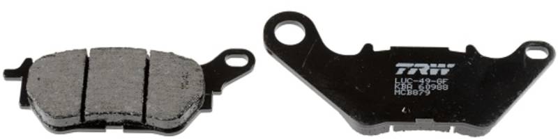 TRW MCB879 Organic Allround Bremsbelagsatz für Yamaha Motorcycles RA X-MAX IRON MAX 2018-9999 Hinterachse und andere Motorräder von TRW