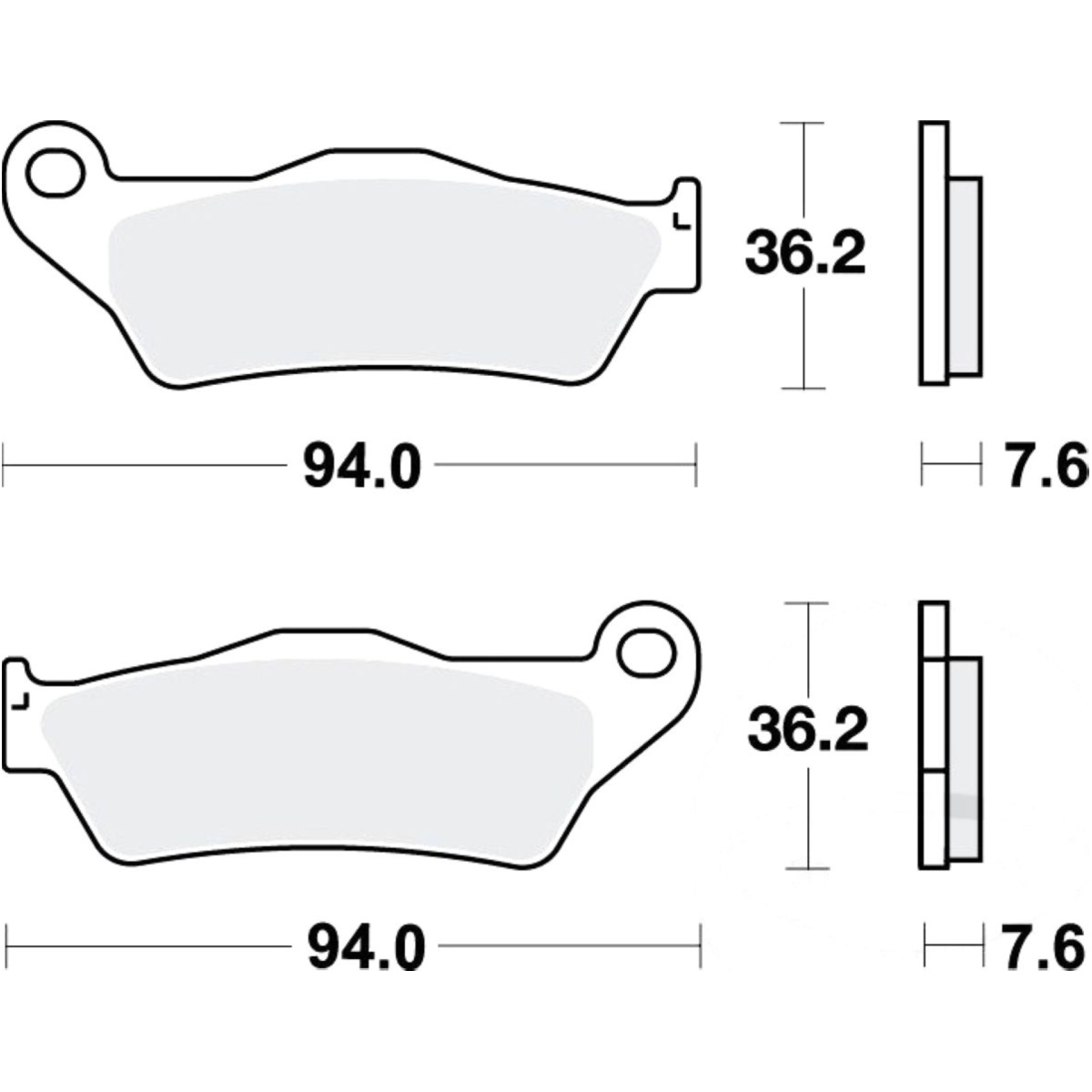 Bremsbeläge bremsklotz sinter scooter trw mcb648srm Bremsbeläge bremsklotz sinter scooter trw mcb648srm von TRW